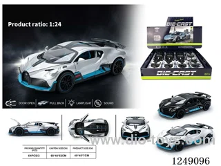 1：24 pull back alloy car W L/M