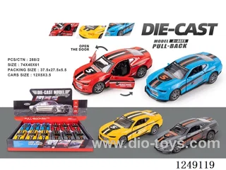 1：32 pull back alloy car 12PCS