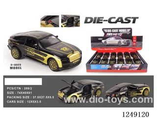 1：32 pull back alloy car 12PCS