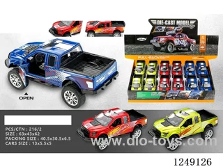 1：32 pull back alloy car 12PCS