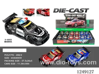 1：36  pull back alloy car 12PCS