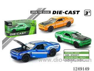 12CM pull back alloy car