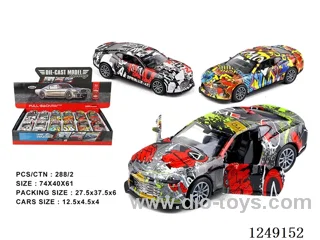 1：32 pull back alloy car 12PCS