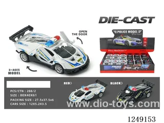 1：32 pull back alloy car 12PCS