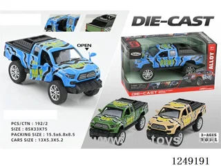 1：32 pull back alloy car 12PCS