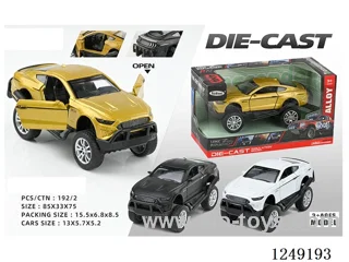 1：32 pull back alloy car 12PCS