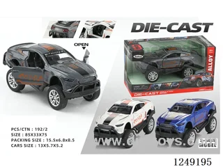 1：32 pull back alloy car 12PCS
