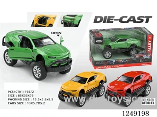 1：32 pull back alloy car 12PCS