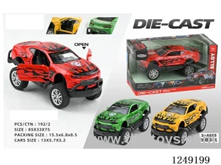 1：32 pull back alloy car 12PCS