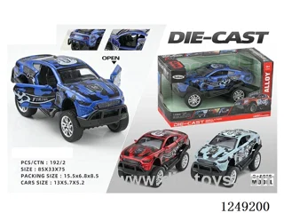 1：32 pull back alloy car 12PCS
