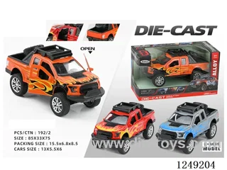 1：32 pull back alloy car 12PCS