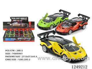 1：32 pull back alloy car 12PCS