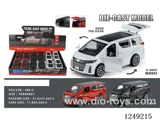 1：32 pull back alloy car 12PCS