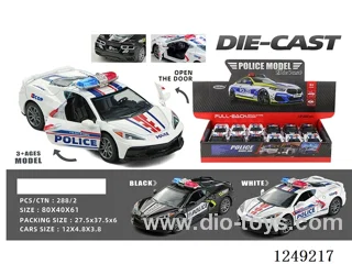 1：32 pull back alloy car 12PCS