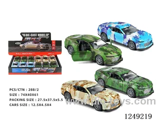 1：32 pull back alloy car 12PCS