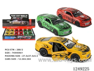 1：32 pull back alloy car 12PCS