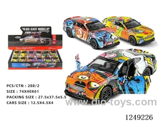 1：32 pull back alloy car 12PCS