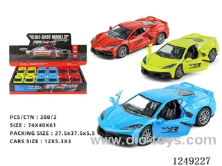 1：32 pull back alloy car 12PCS