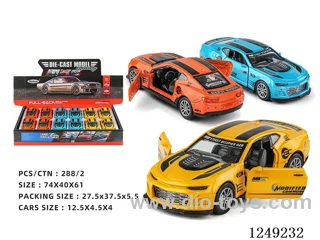 1：32 pull back alloy car 12PCS