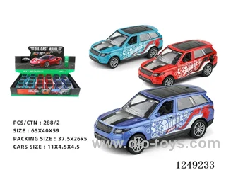 1：36  pull back alloy car 12PCS