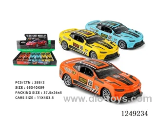 1：36  pull back alloy car 12PCS