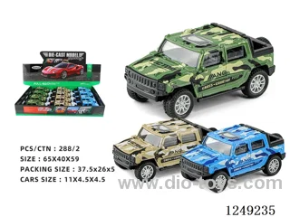 1：36  pull back alloy car 12PCS