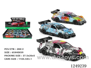 1：36  pull back alloy car 12PCS