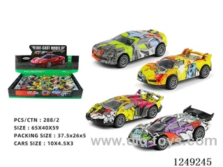1：36  pull back alloy car 12PCS
