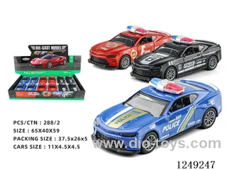 1：36  pull back alloy car 12PCS