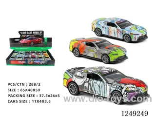 1：36  pull back alloy car 12PCS