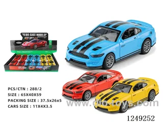 1：36  pull back alloy car 12PCS