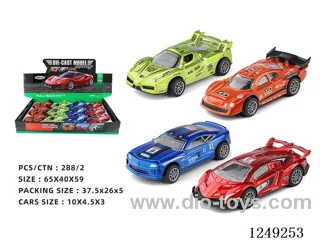 1：36  pull back alloy car 12PCS