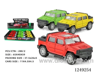 1：36  pull back alloy car 12PCS