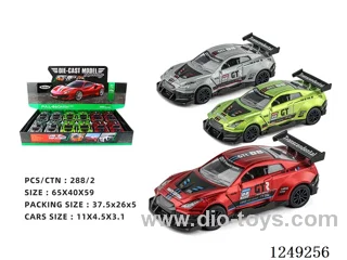 1：36  pull back alloy car 12PCS