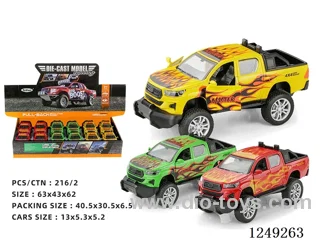 1：32 pull back alloy car 12PCS