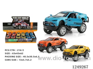 1：32 pull back alloy car 12PCS