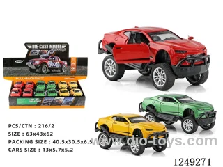 1：32 pull back alloy car 12PCS