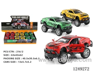 1：32 pull back alloy car 12PCS