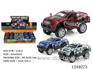 1：32 pull back alloy car 12PCS