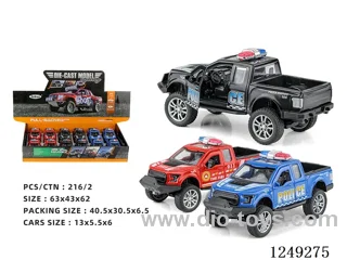 1：32 pull back alloy car 12PCS