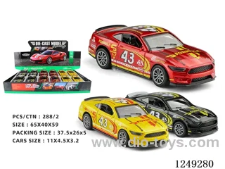 1：36  pull back alloy car 12PCS