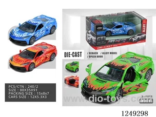 1：32 pull back alloy car