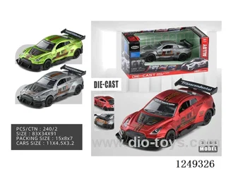 1：36  pull back alloy car
