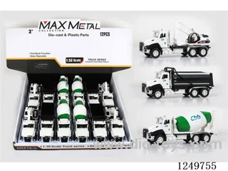 1:50 pull back alloy car W L/M 12PCS