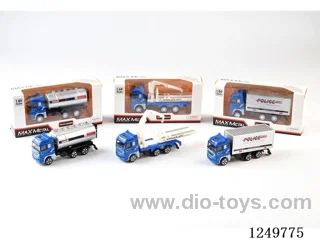 free wheel alloy car 3 mixed - optional model