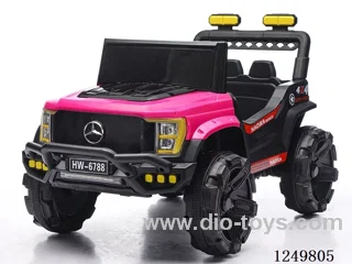 Children's Car - 6V 4Ah Battery x2 380# Dual Drive Hard Seat Hard Wheels