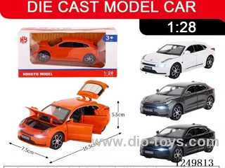 1:28 pull back alloy car
