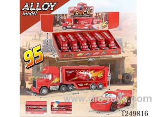 1:28 pull back alloy car