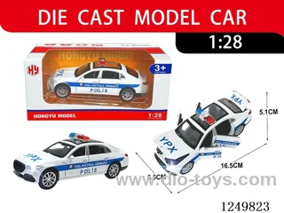 1:28 pull back alloy car