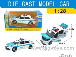 1:28 pull back alloy car